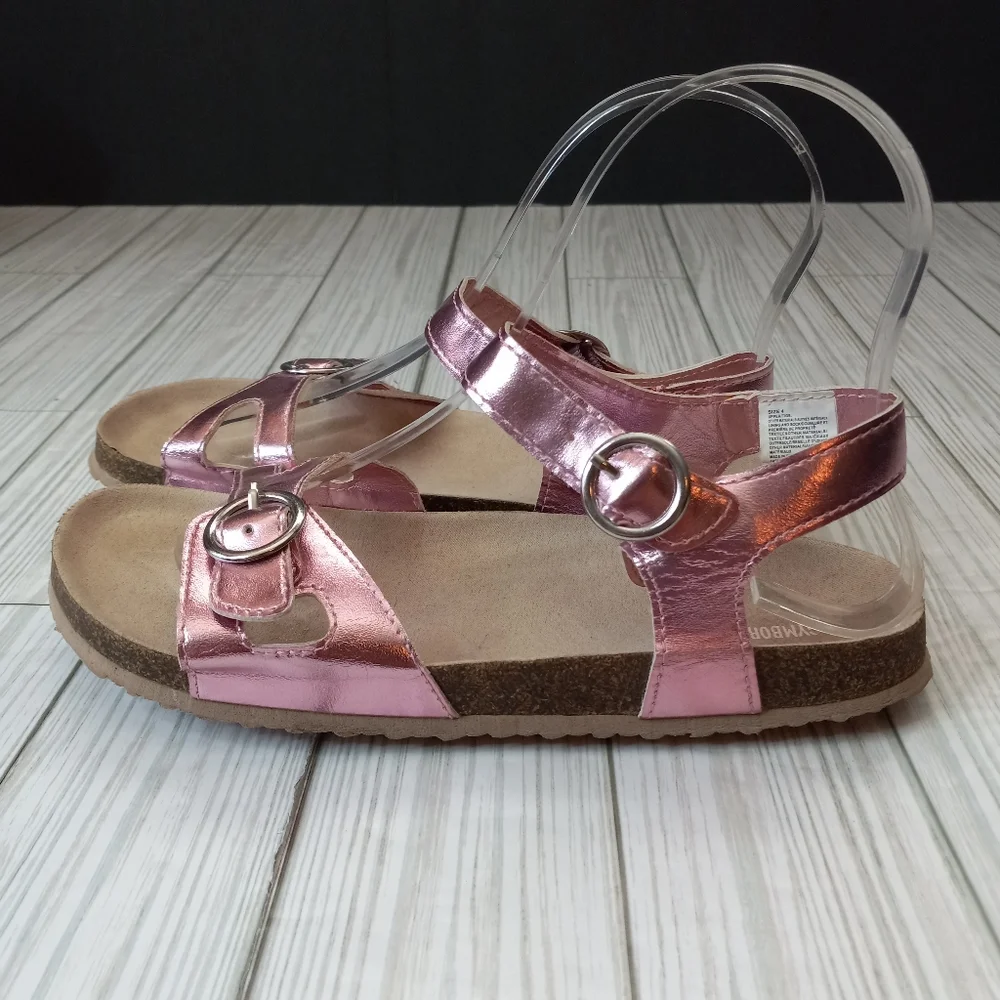 Gymboree Pink Metallic Sandals